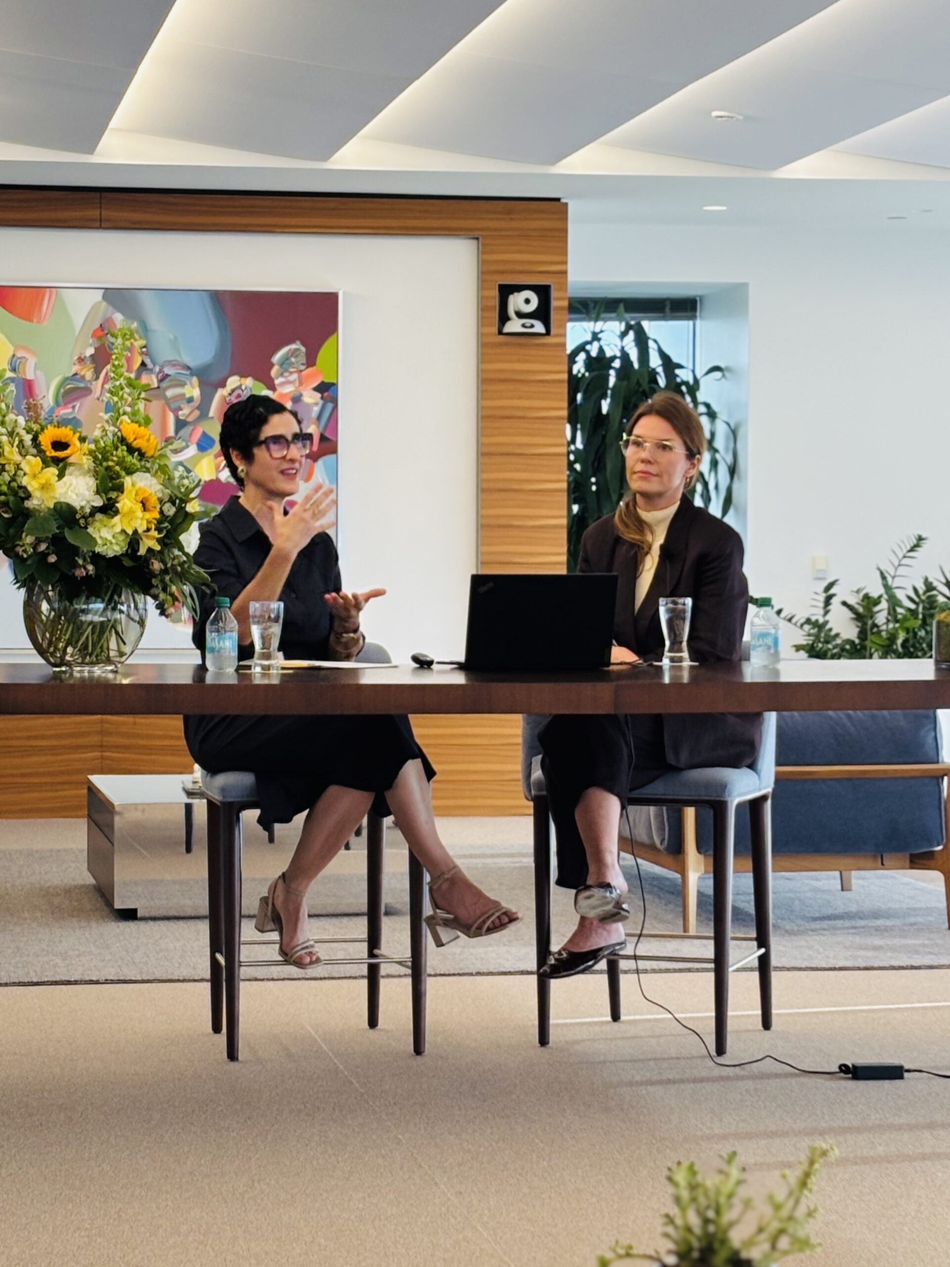 ALMAAHH partnership event at Simpson Thacher & Bartlett — curator-led conversation on Latinx art with ALMAAHH-MFAH Studio Artists